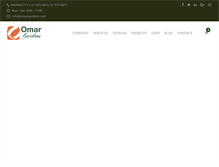 Tablet Screenshot of omargardens.com